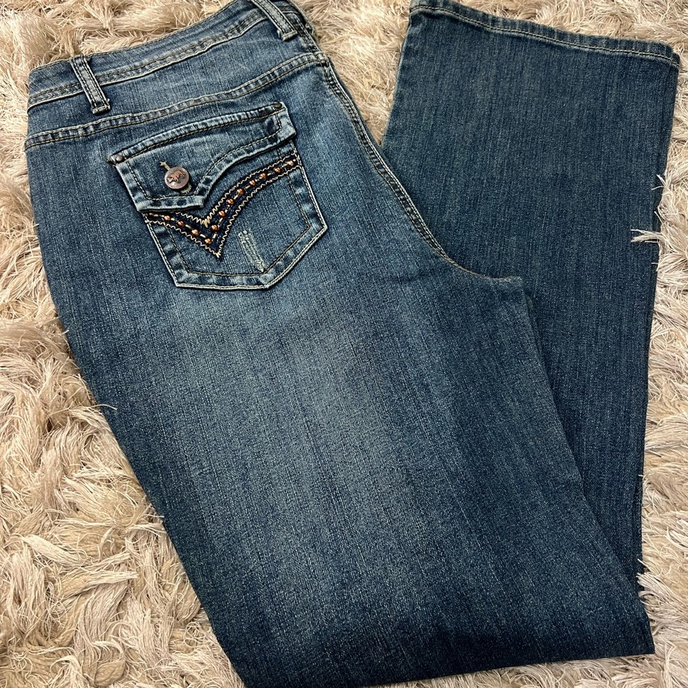 Embellished Earl Jean Sz 16